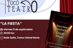 Nuevas propuestas en Tocó  Teatro en sede Salto Udelar