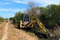 San Antonio prioriza la caminería rural  y proyecta ampliar flota de maquinaria