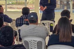 Capacitación para fortalecer la seguridad en la Central Hortícola del Norte ante incendios