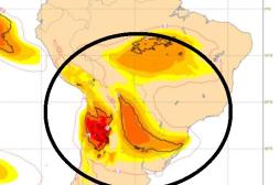 Calor deja paso a un “río atmosférico”  que puede generar crecidas repentinas