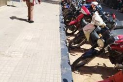Sorpresa en cuidacoches por esquema  de estacionamientos en calle Uruguay