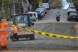 Continúa plan de recuperación vial  con nuevos trabajos de imprimación
