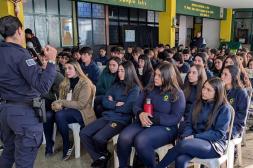 Liceales del Santa Cruz impulsan la construcción de vínculos sanos