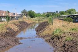 Se avanza con la limpieza de arroyos y cañadas y mejorar drenaje tras lluvias