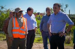 Iniciaron los trabajos de mejoras  de calles, canalizaciones y bitumen