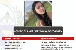 Buscan a Camila Ayelén Rodríguez de 15 años desaparecida en Paysandú