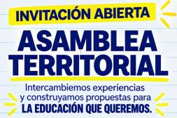 Facultad de Ciencias Sociales invita a  la Asamblea Territorial de Educación