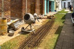 Intendencia realiza mejoras  predio de Cementerio Central