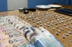 Allanamiento en presunta boca de  pasta base terminó con 5 detenidos 