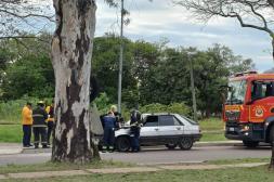 Dos conductores con fracturas  fueron trasladados de urgencia