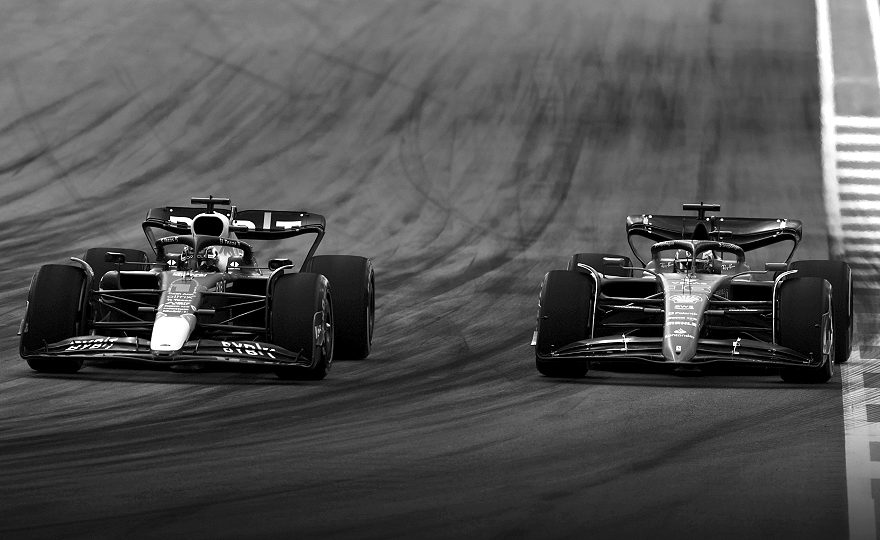 Leclerc larga adelante en el GP de España de F1