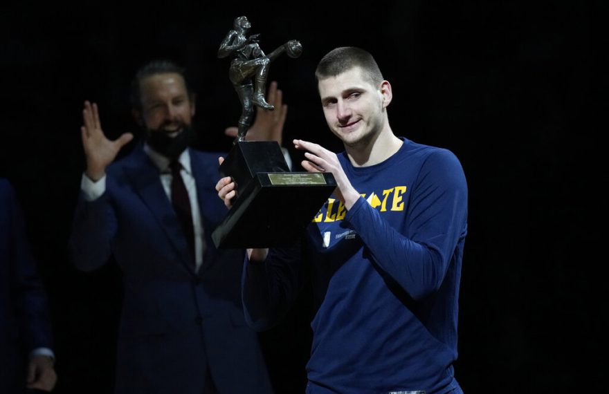 El serbio Jokic fue elegido MVP de la NBA otra vez