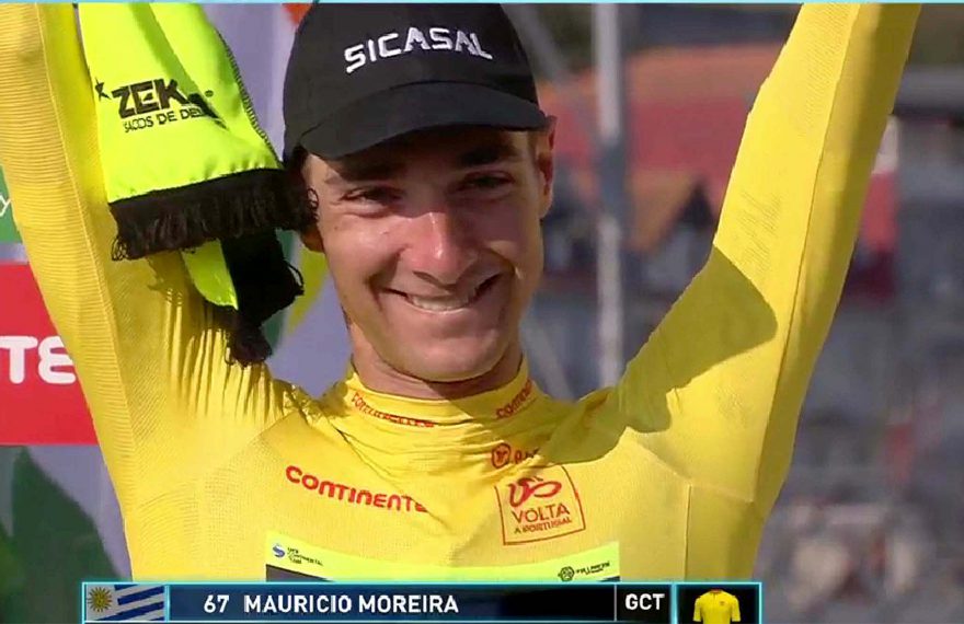 Mauricio Moreira hizo historia al ganar la Vuelta de Portugal