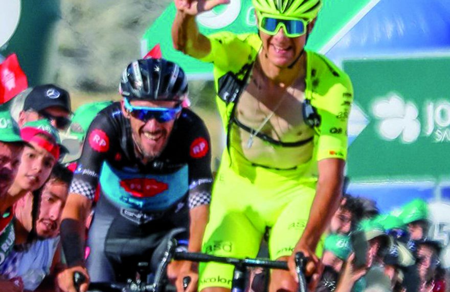 Llegó la etapa de montaña y Mauricio Moreira lidera la Vuelta de Portugal
