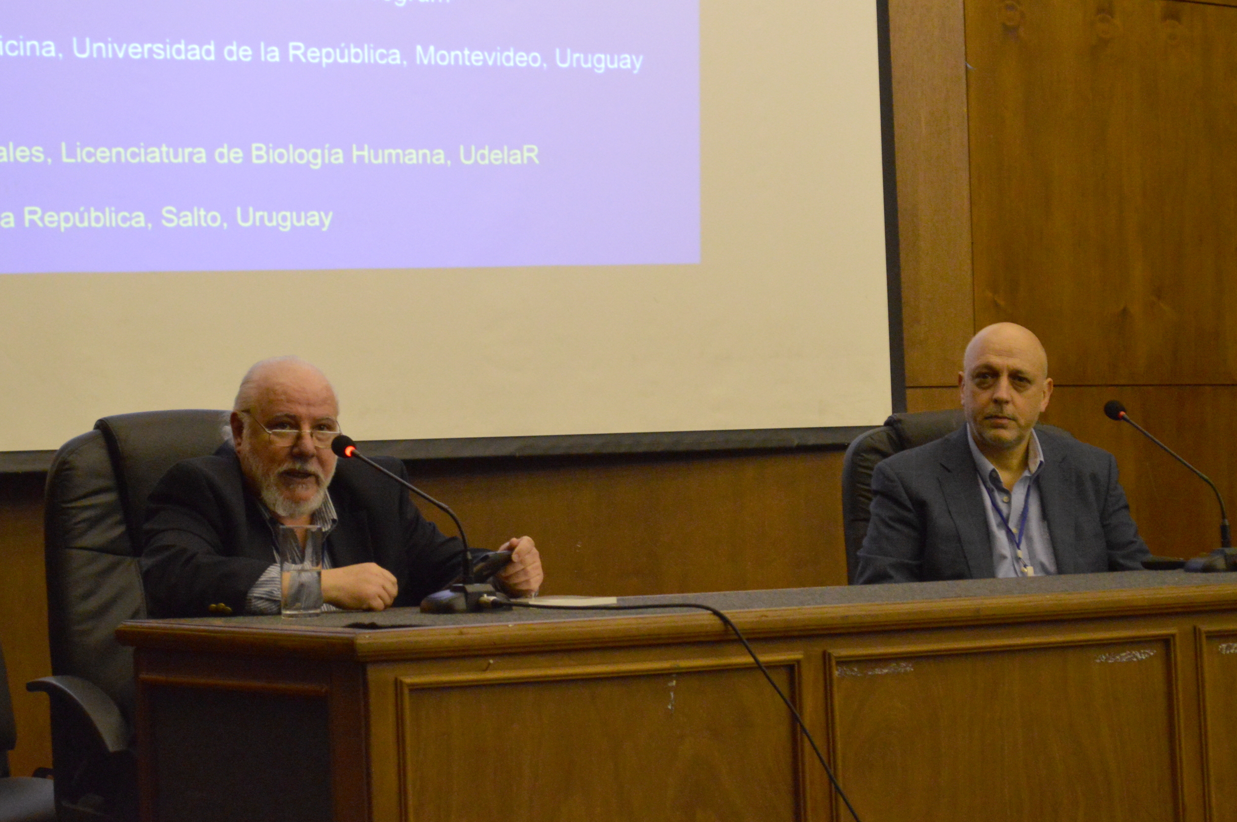 Conferencia abierta del Dr. Rafael Radi en  la apertura del VII Simposio del  CEINBIO