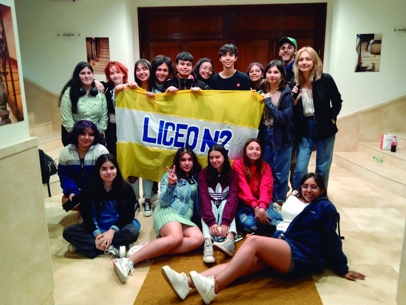 Estudiantes del Liceo Nº 2 participaron por Salto  en el Primer Nacional Festival de Clubes de Arte