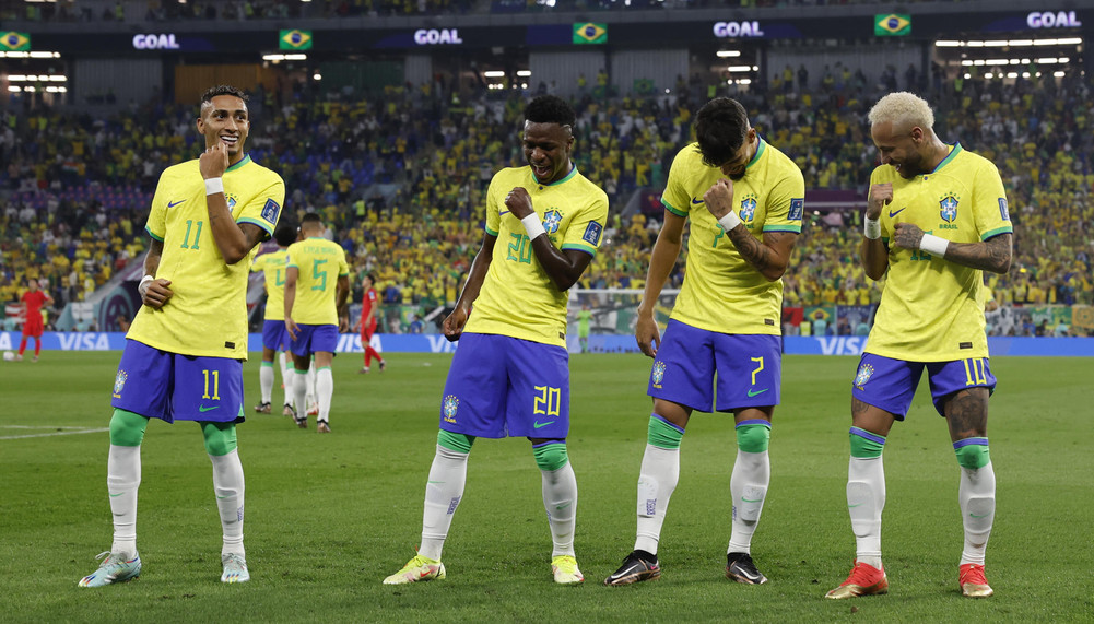 Catar 2022: Brasil fue una “samba”  de goles y avanzó a cuartos de final