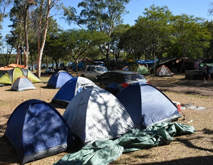 MSP: consejos para quienes van a  acampar en la Semana de Turismo