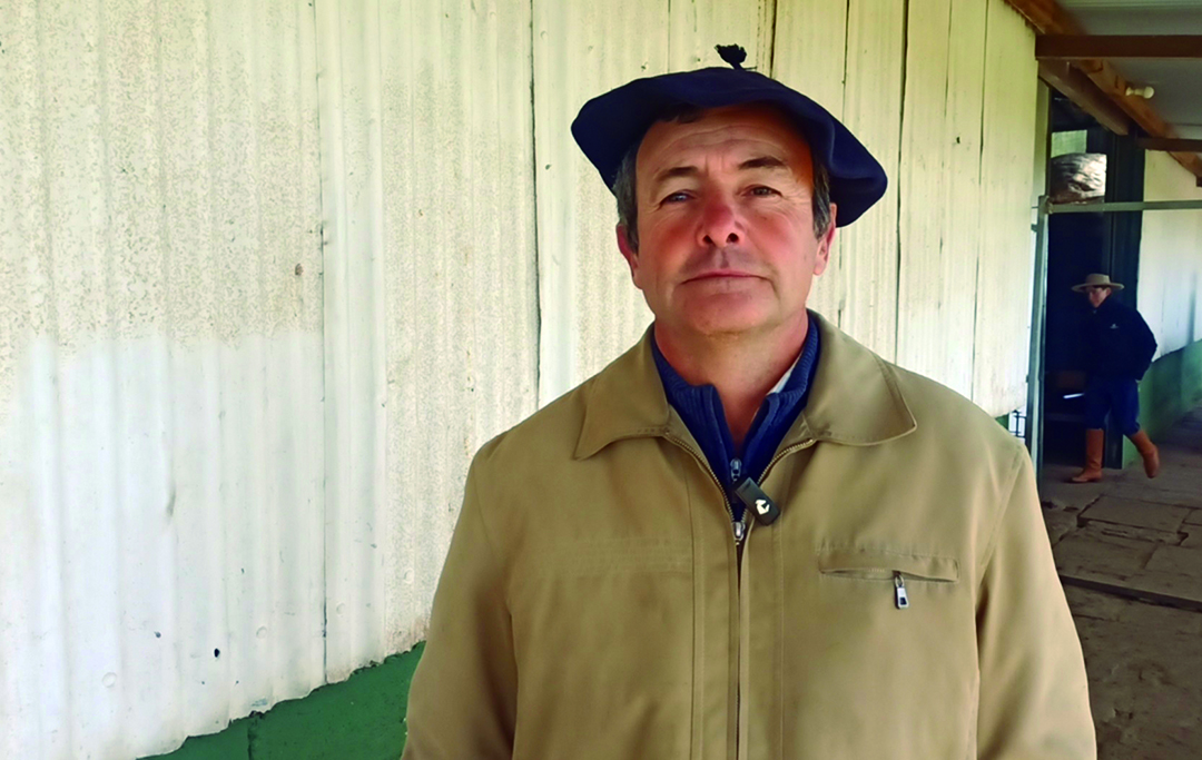 Jorge Giambiassi, horticultor y productor de carne ovina intensiva