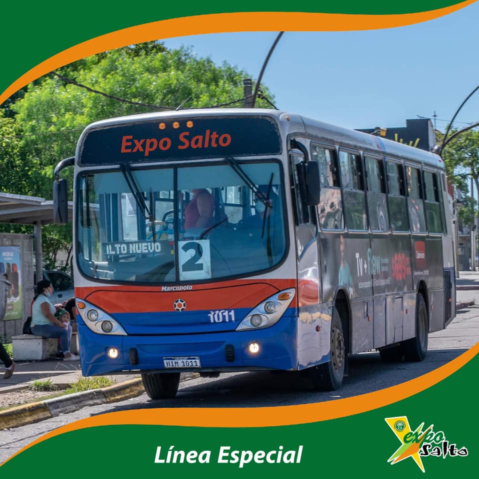 Servicio especial de ómnibus  para la “Expo Salto 2023”