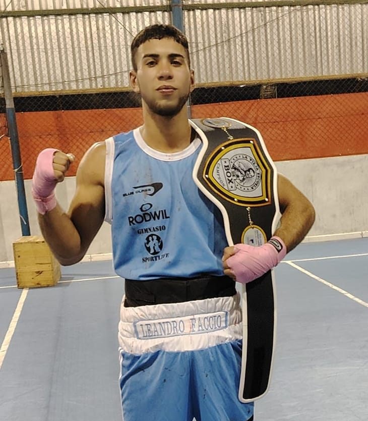 Boxeo: Leandro Faccio campeón del interior