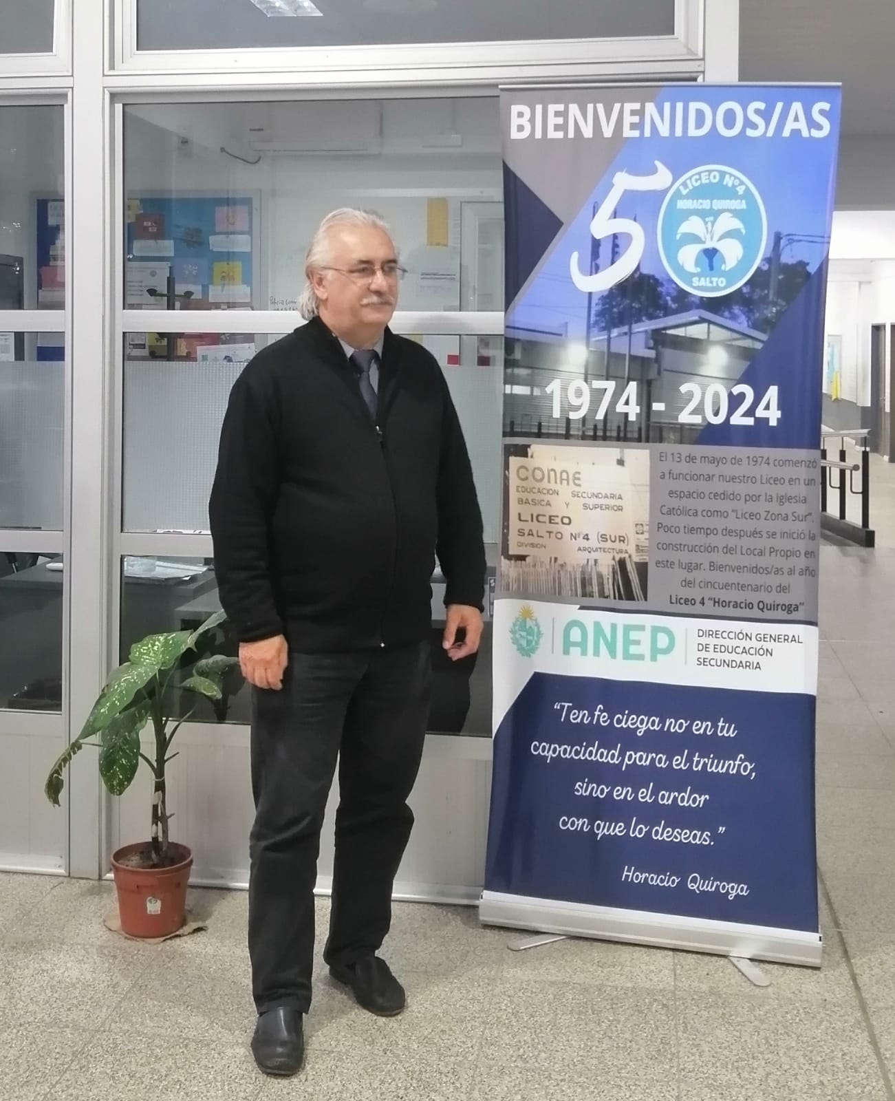 El Liceo No. 4 Horacio Quiroga celebra hoy sus 50 años en nuestra comunidad educativa