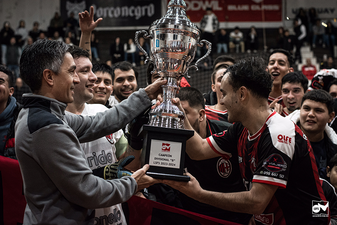 Futsal: Lazareto goleó, es campeón en la “B” y logró el primer ascenso