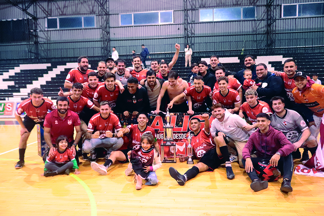 Futsal: Salto Rowing se consagró  campeón de la liguilla y obtuvo el ascenso
