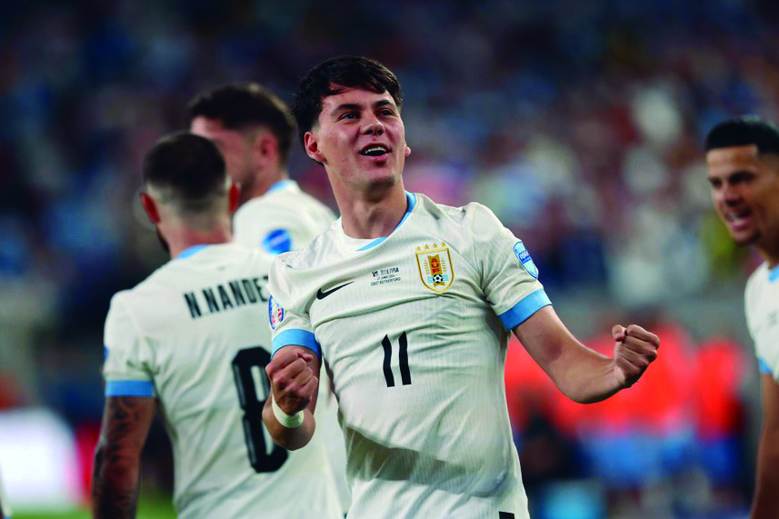 Uruguay goleó 5 a 0 a Bolivia y quedó a un paso de la clasificación