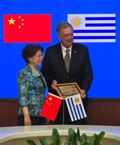 Uruguay y China fortalecen la cooperación en la gestión de los recursos hídricos