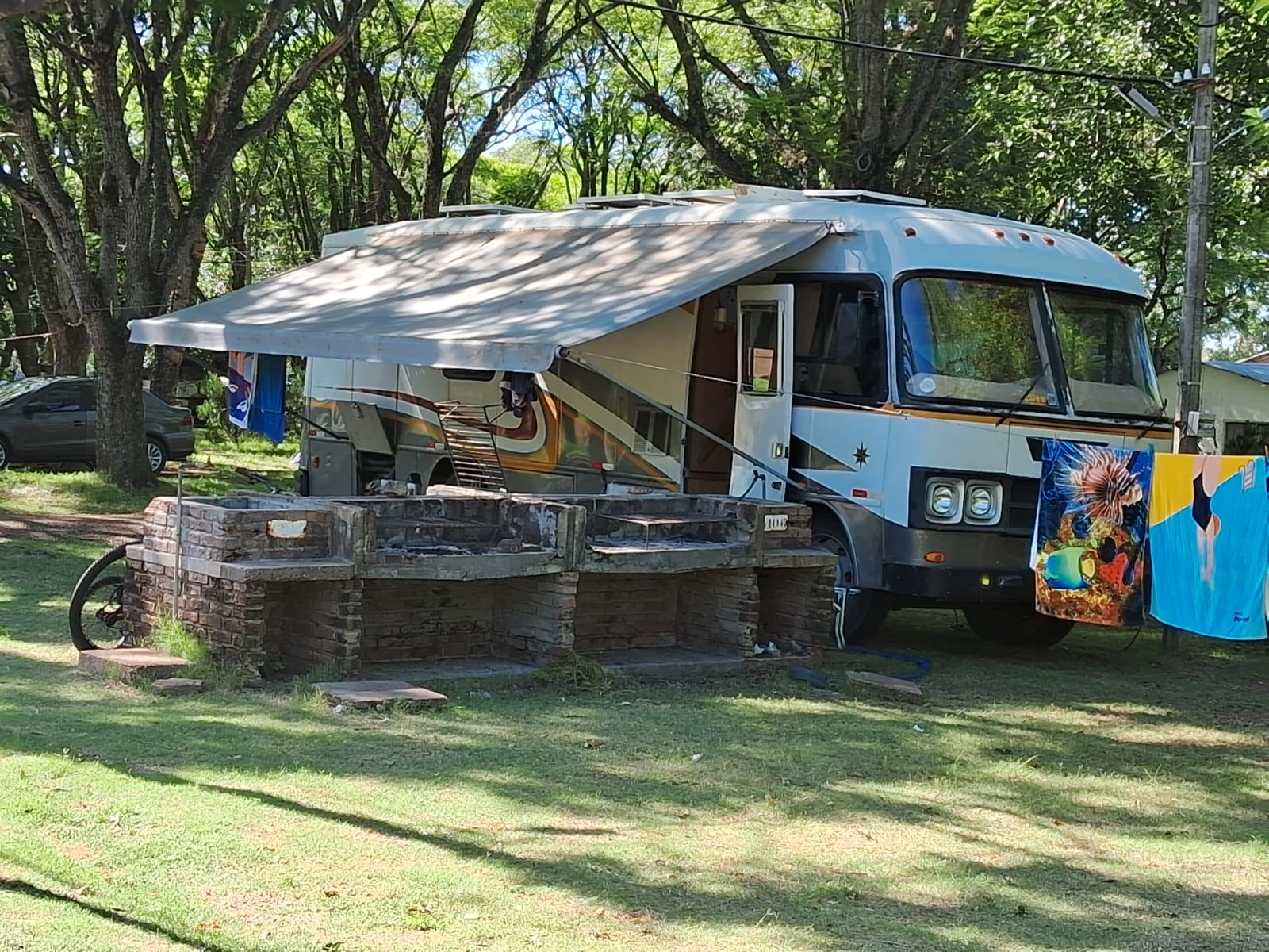 Termas del Daymán con alta presencia y brasileños colman camping de Arapey