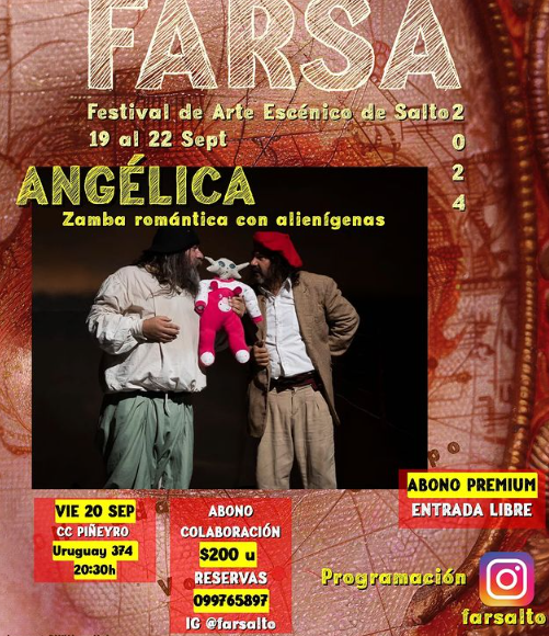 Festival Farsa 2024: una fiesta teatral en Salto y la región que comienza hoy