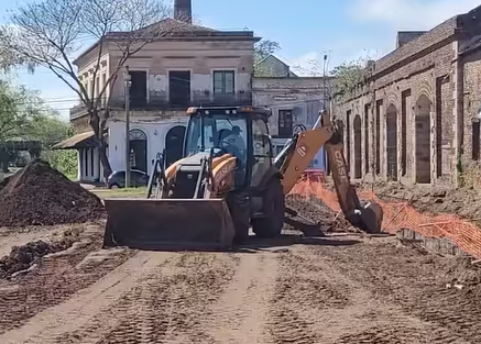 Iniciaron ayer las obras para la construcción del Parque Sauzal