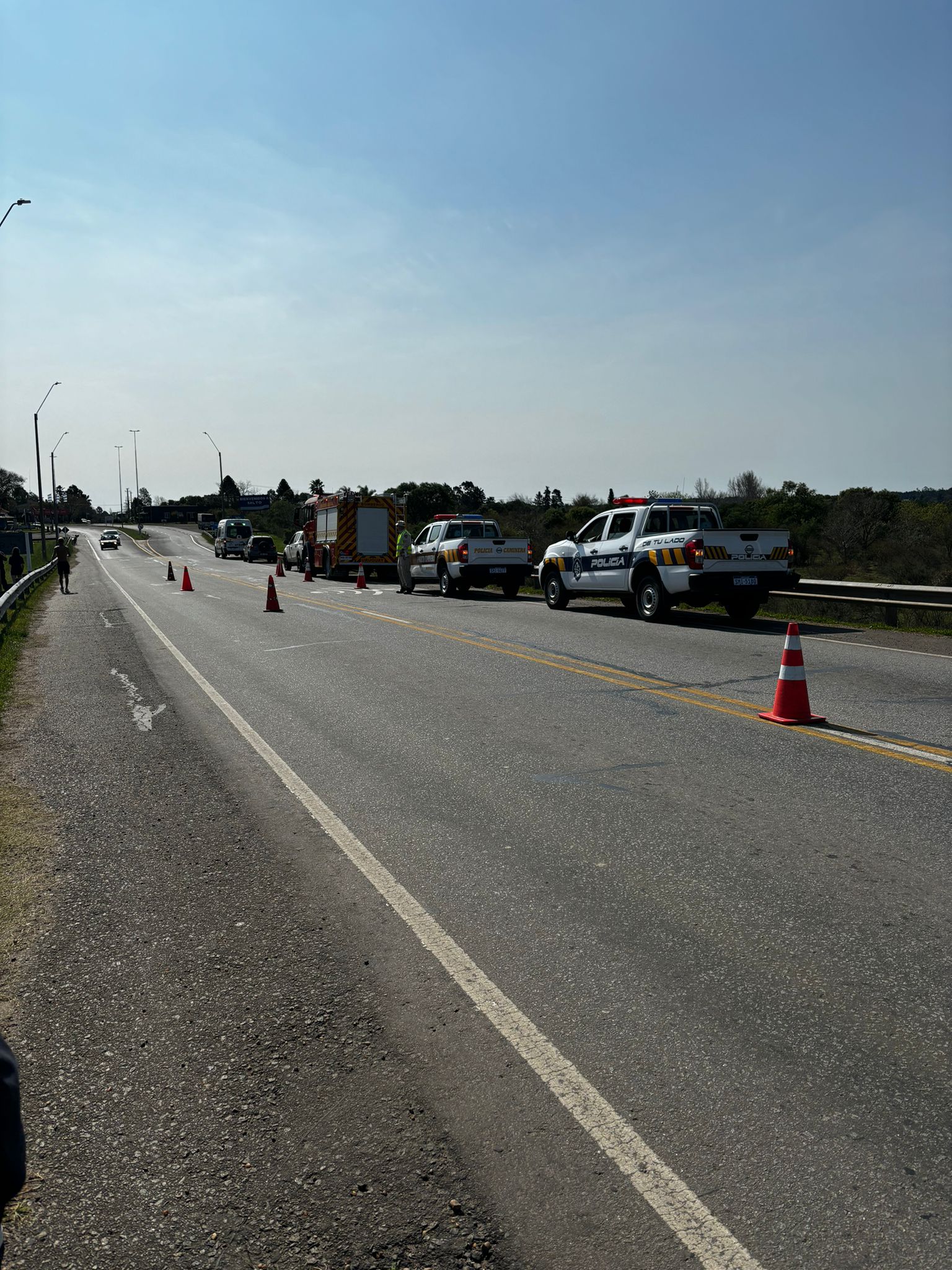 Mujer se tiró desde  el Puente Daymán