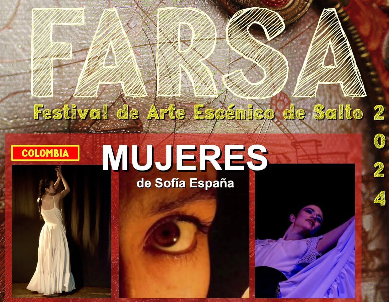 Desde Colombia se presenta obra  teatral “Mujeres” en la sede Salto del Cenur Litoral Norte