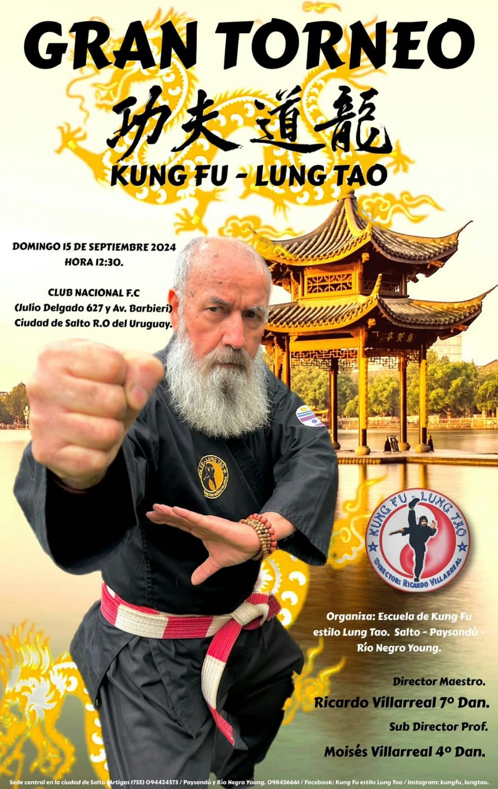 Kung Fu Lung Tao este domingo en Nacional