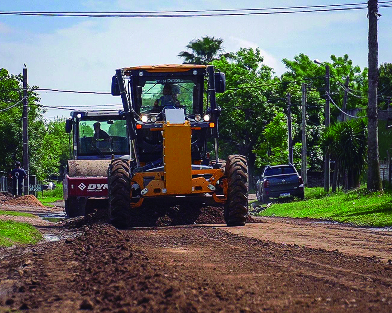 Intendencia De Salto Avanza En El Mejoramiento Vial Del Barrio Ceibal