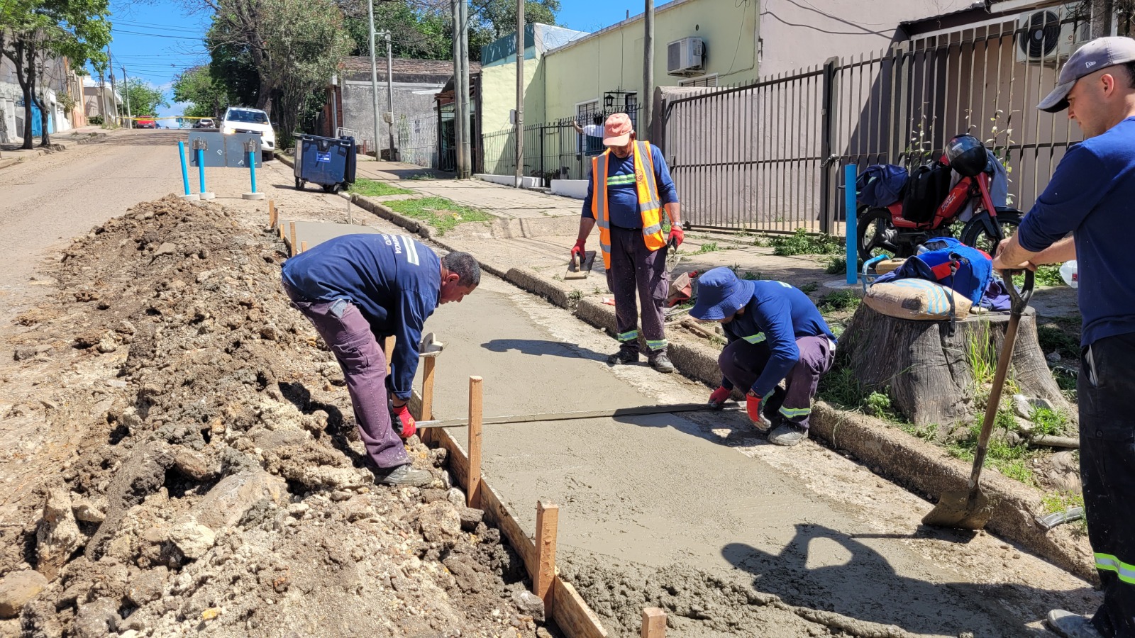 Obras en calle Rivera se retrasaron  debido a caño de saneamiento