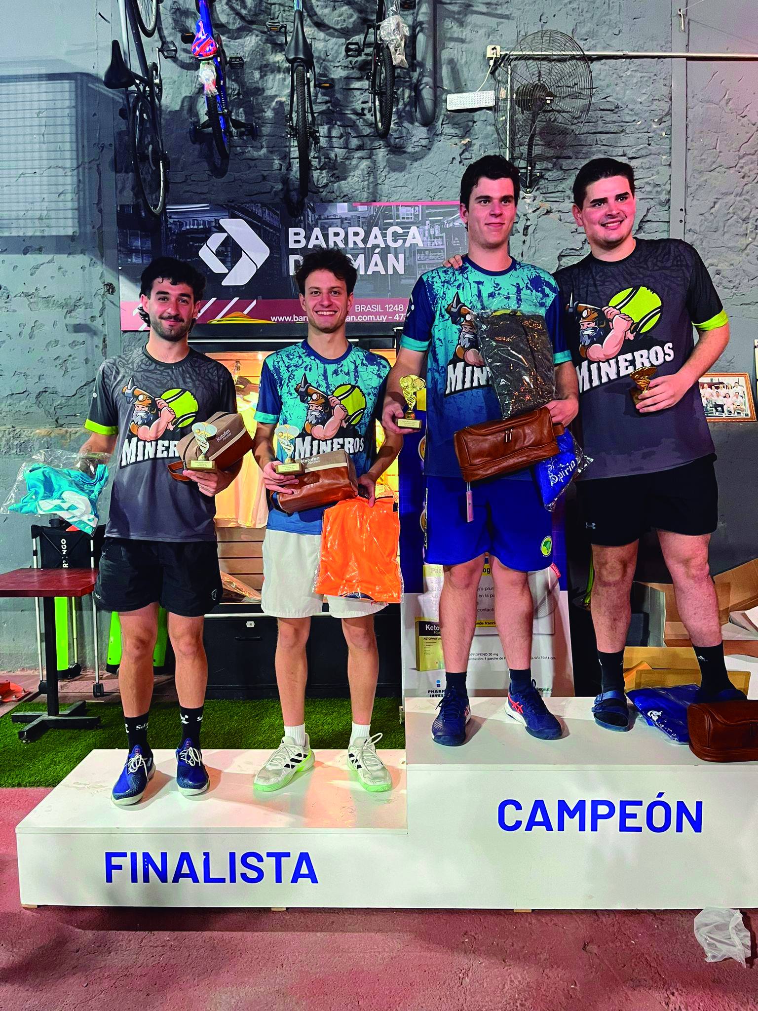 Finales de la Liga Salteña de Pádel en El Galpón Pádel Club