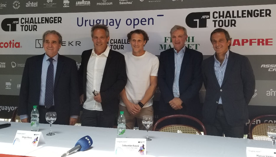 Tenis: Se realizó el lanzamiento del Uruguay Open 2024