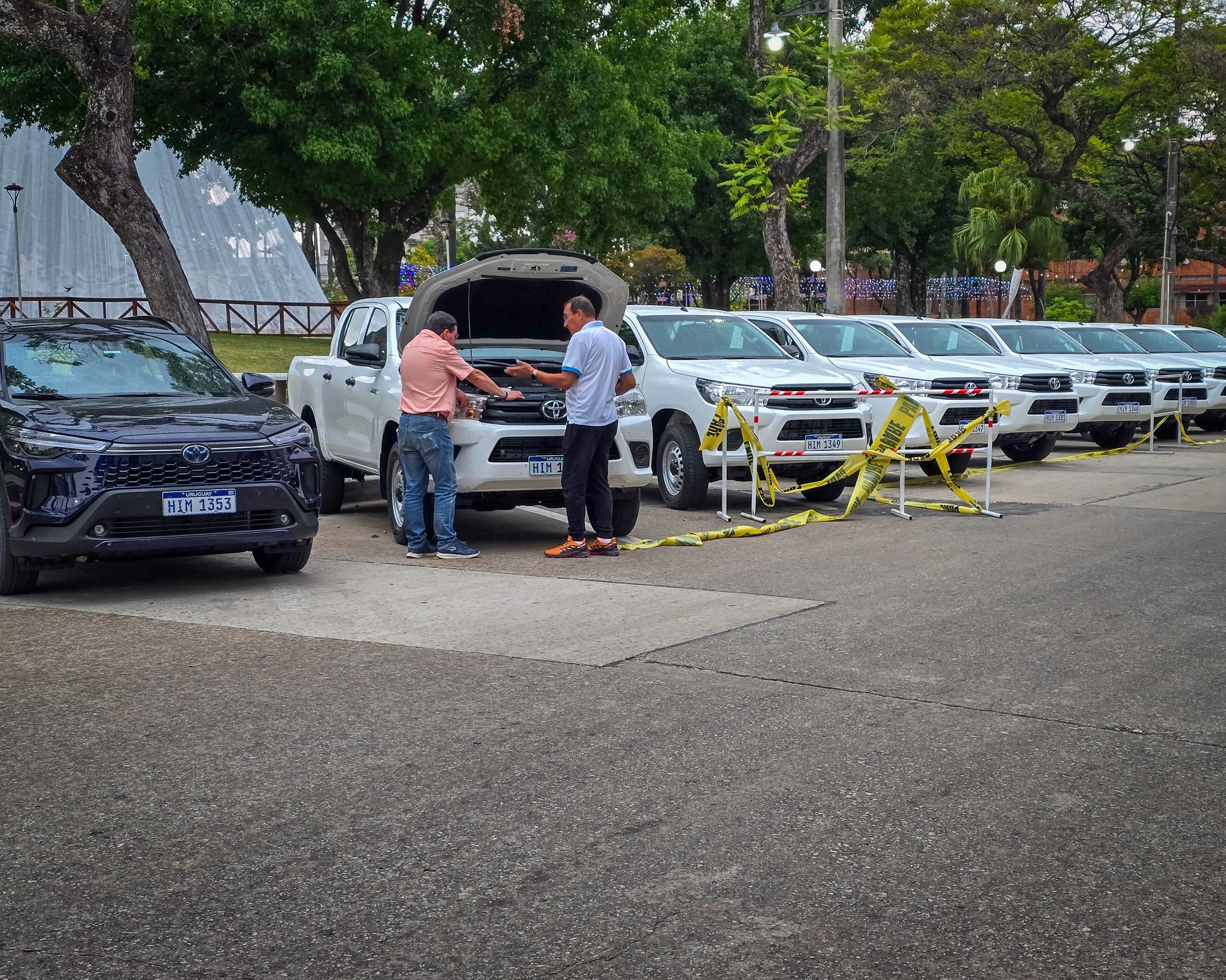 Intendencia de Salto incorpora  camionetas 0 kilómetro a su flota