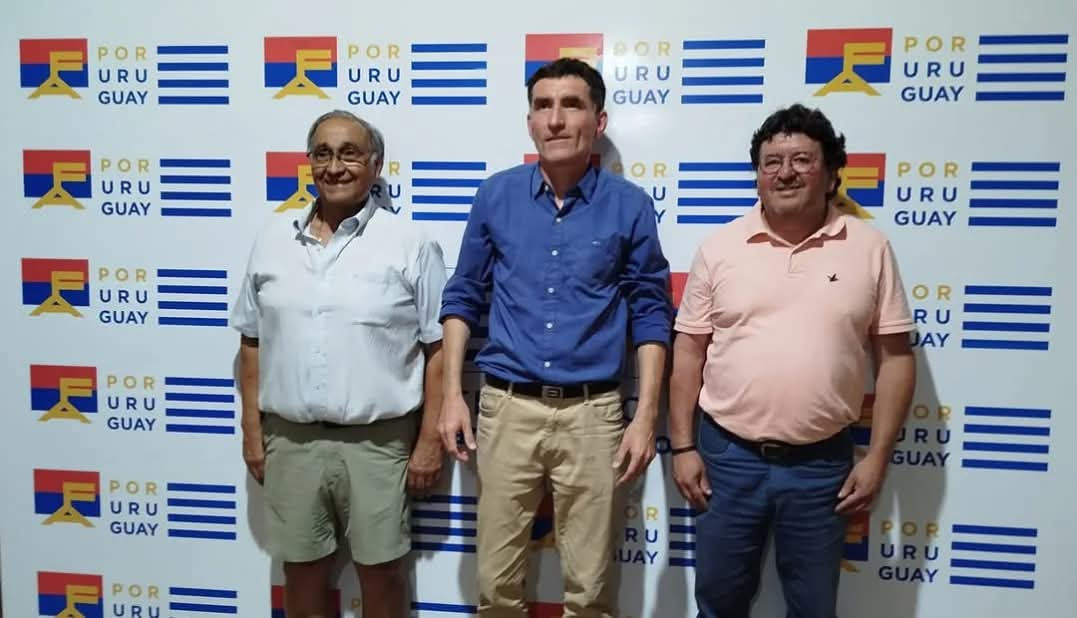 Álvaro Lima, Gustavo Chiriff y Ramón Fonticiella los 3 candidatos del FA a la Intendencia de Salto en mayo