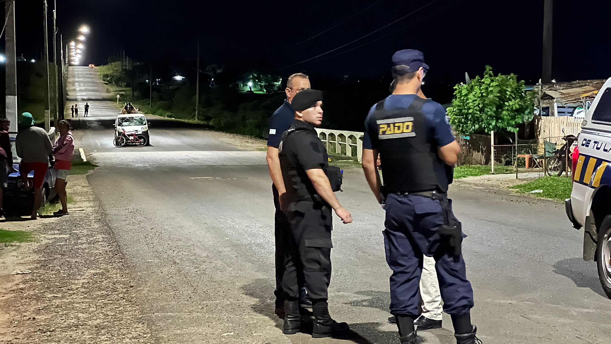 Camioneta impactó con un ciclista y éste último perdió la vida en el lugar