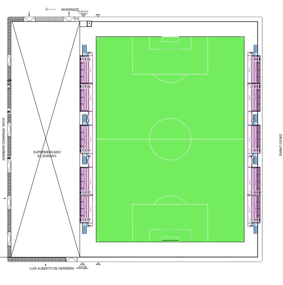 Chaná aclara que no vendió la propiedad de cancha del Parque Forti