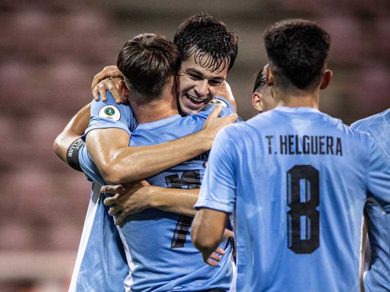 Sub 20: Uruguay aplastó a Paraguay