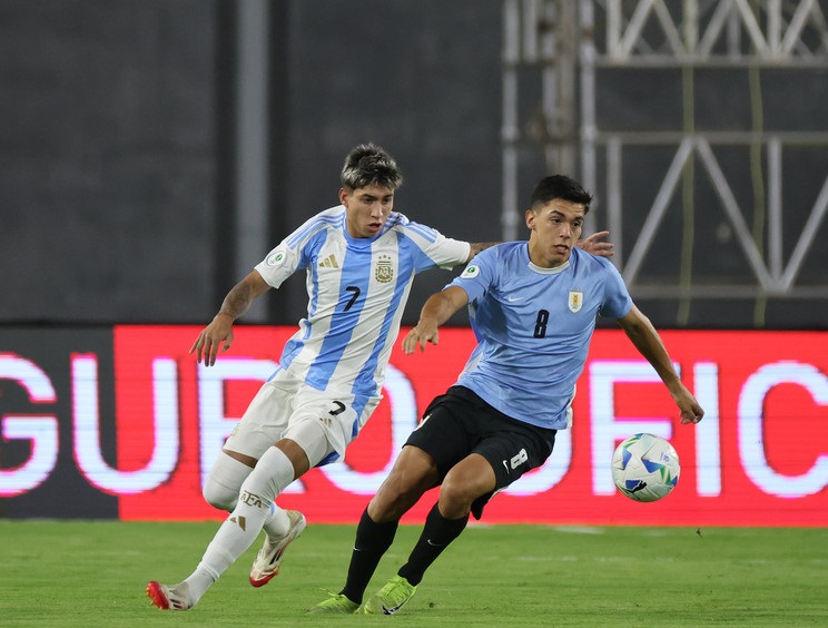 Sub 20: Uruguay perdió 4 a 3 ante  Argentina y sigue sin ganar en el hexagonal