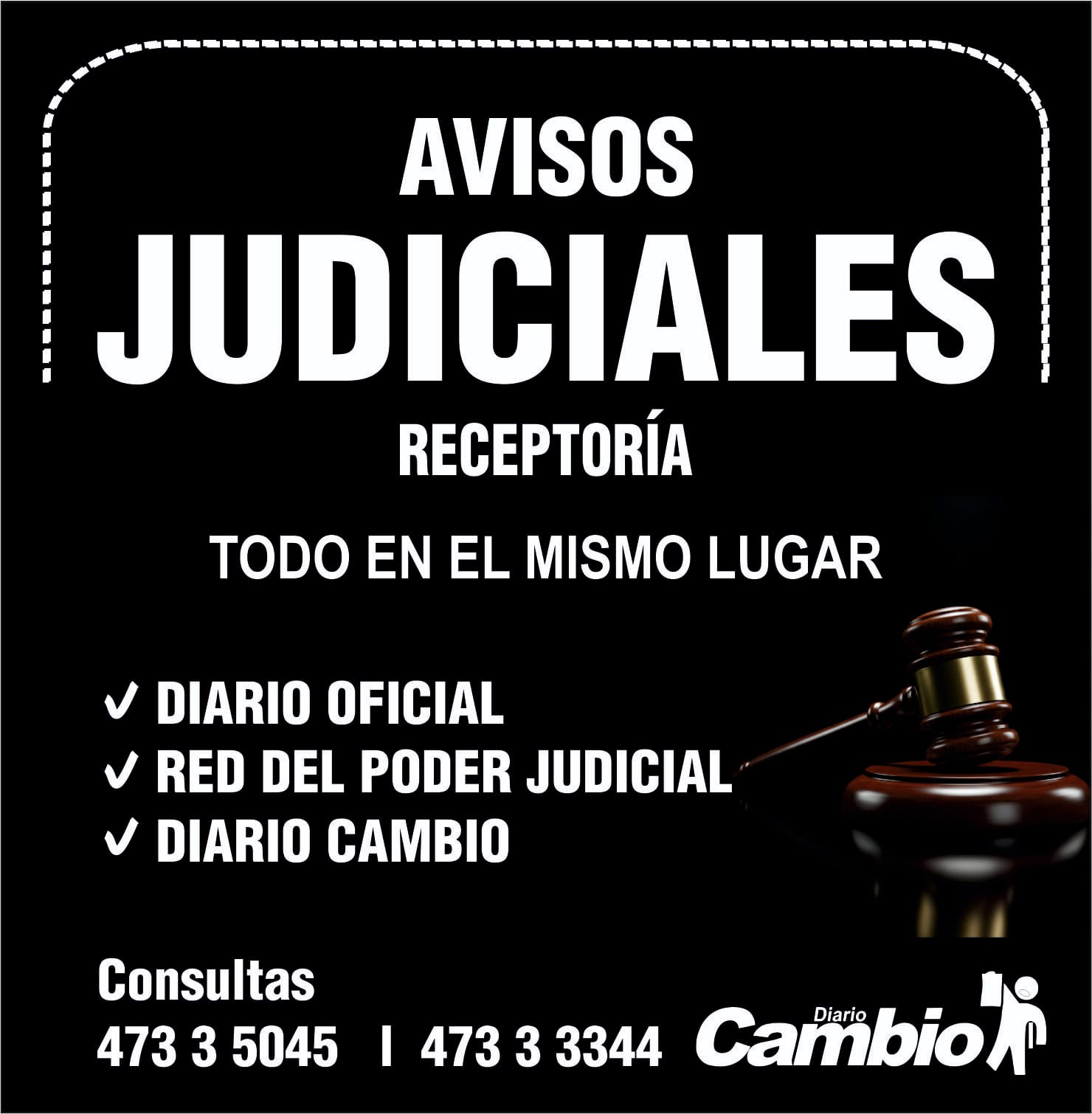 Avisos judiaciales