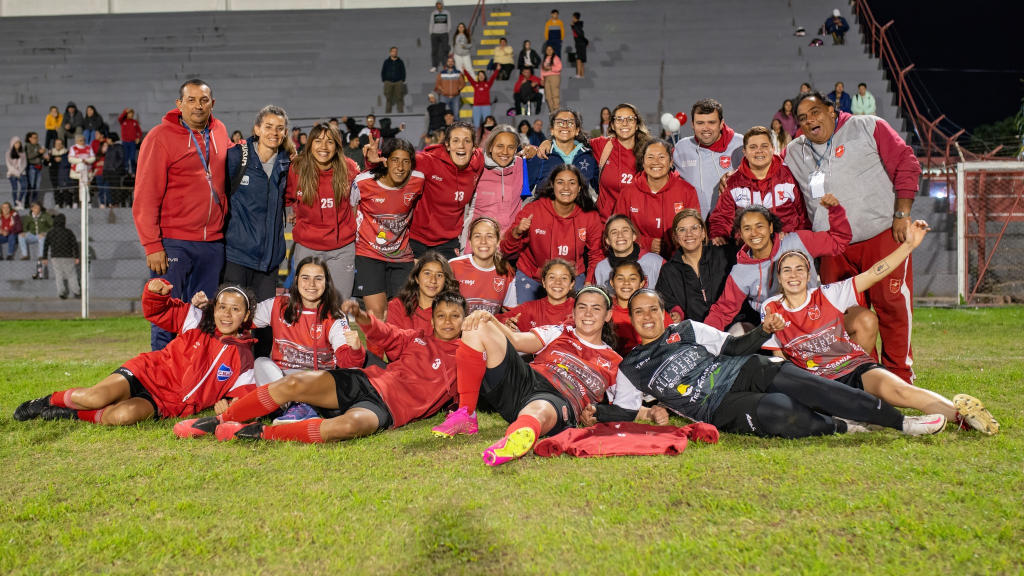 Cuadrangular de fútbol femenino con Nacional de Montevideo