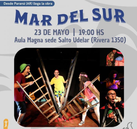 Obra de teatro “Mar del Sur” en Aula Magna de la sede Salto