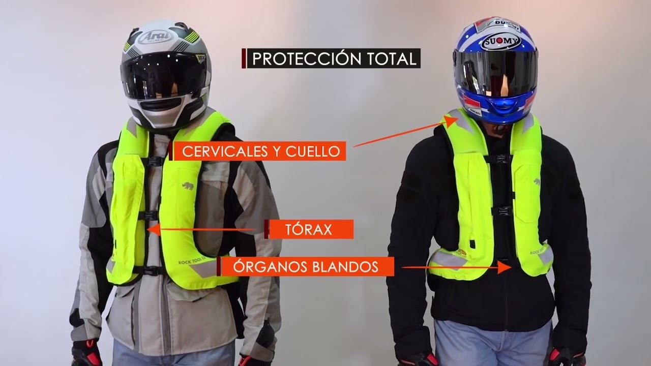 Presentan proyecto para el uso  de chalecos con airbag en motos
